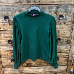 Vince Camuto Green Knit Top